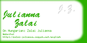 julianna zalai business card